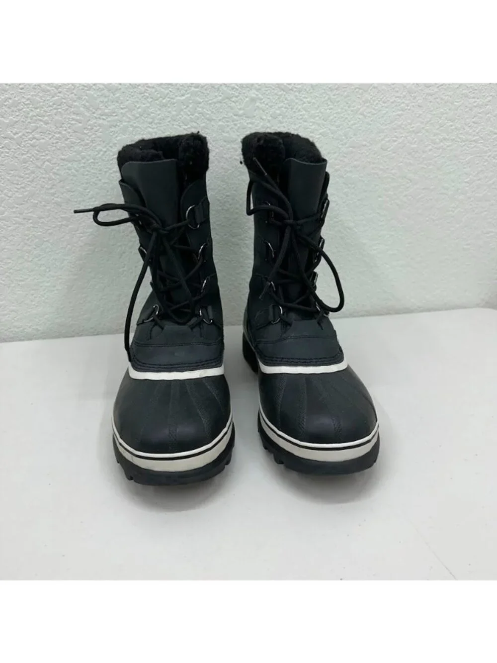 Sorel Caribou Waterproof Winter Snow Boots Outdoor Lined Shoe NM1000-016 Mens 13